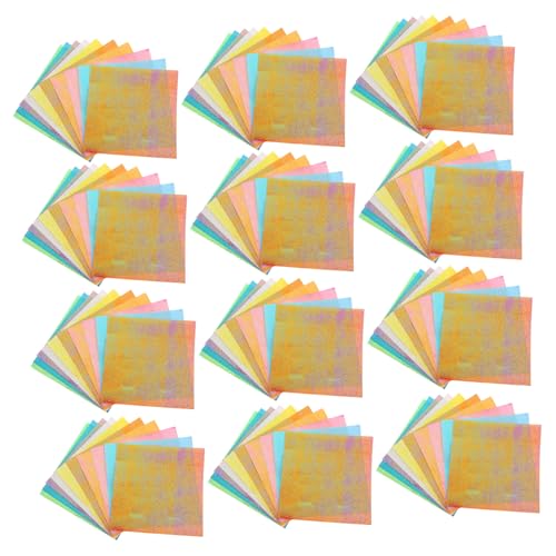 DOITOOL 150 Stück Glitzer Origami Papier Perlmuttfarbenes Faltpapier für Diy Bastelarbeiten Bunte Dekorblätter für Erwachsene DOITOOL 150 Stück Glitzer Origami Papier Perlmuttfarbenes Faltpapier für Diy Bastelarbeiten Bunte Dekorblätter für Erwachsene von DOITOOL