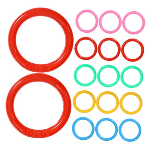 DOITOOL 150 Stück Teiliges Bunte Binderinge Innendurchmesser Vielseitige Buchringe für Lose Karteikarten und Schlüsselanhänger Organisationsringe für Büro Schule und Zuhause DOITOOL 150 Stück Teiliges Bunte Binderinge Innendurchmesser Vielseitige Buchringe für Lose Karteikarten und Schlüsselanhänger Organisationsringe für Büro Schule und Zuhause von DOITOOL