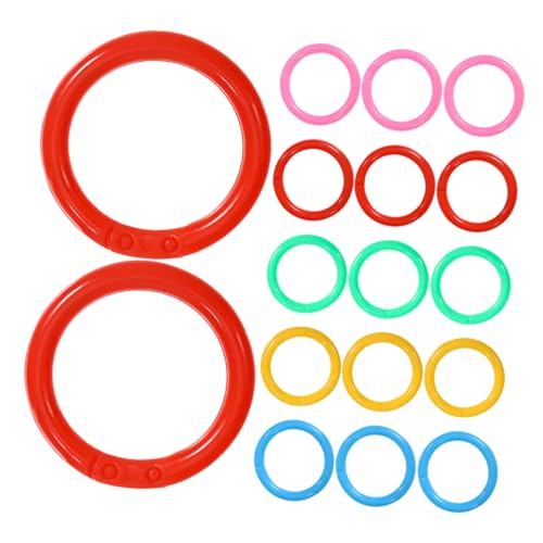 DOITOOL 150 Stück Teiliges Kunststoff Binderinge für Notizbücher und Karteikarten Vielseitig Einsetzbar und Zuhause Bunten Farben zur Einfachen Organisation DOITOOL 150 Stück Teiliges Kunststoff Binderinge für Notizbücher und Karteikarten Vielseitig Einsetzbar und Zuhause Bunten Farben zur Einfachen Organisation von DOITOOL