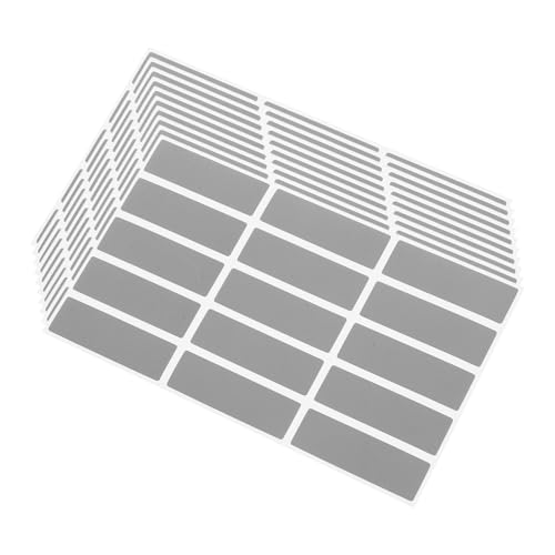 DOITOOL 150 Stück Teiliges Scratch Off Sticker Rechteckige Selbstklebende Rubbellose Starke Haftung Einfache Anwendung Vielseitig für DIY Hochzeiten Geburtstage Personalisierte Spiele und von DOITOOL