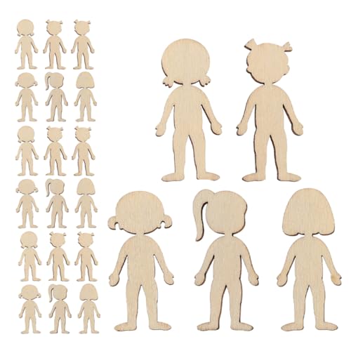 DOITOOL 150 Stück Unlackierte Diy Vorlagen für Kreative Bastelprojekte Blanko Figuren für Schulprojekte und Bastelarbeiten DOITOOL 150 Stück Unlackierte Diy Vorlagen für Kreative Bastelprojekte Blanko Figuren für Schulprojekte und Bastelarbeiten von DOITOOL