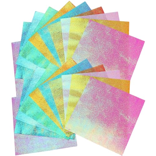 DOITOOL 150Stücke DIY Origami Glitzerndes Faltpapier Farben Langlebig für Bastelprojekte und Erwachsene Handwerksideen von DOITOOL