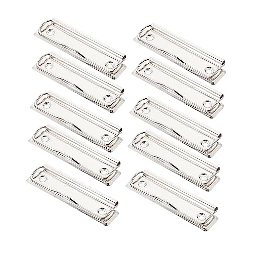 DOITOOL 15Stücke Montierbare Metall Clips für Klemmbretter Stabile Bürobedarf Klammern für Schule Büro und DIY Projekte Langlebig und Platzsparend von DOITOOL