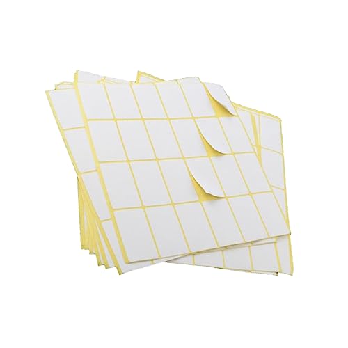 DOITOOL 15Stücke Selbstklebende Leere Etiketten Handbeschriftbare Aufkleber für Büro Schule und Geschäft zur Organisation und Markierung DOITOOL 15Stücke Selbstklebende Leere Etiketten Handbeschriftbare Aufkleber für Büro Schule und Geschäft zur Organisation und Markierung von DOITOOL