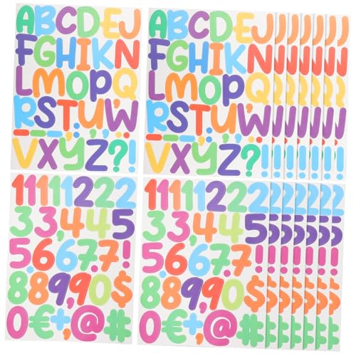 DOITOOL 16 Blatt Aufkleber Vinyl Schluck Flasche Etiketten selbstklebende Postfachnummern Klebenummern für Behälter selbstklebende Zahlen und Buchstaben DOITOOL 16 Blatt Aufkleber Vinyl Schluck Flasche Etiketten selbstklebende Postfachnummern Klebenummern für Behälter selbstklebende Zahlen und Buchstaben von DOITOOL