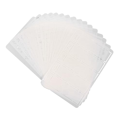 DOITOOL 16 Stück Kreative Malvorlagen Set Teiliges Wiederverwendbares Kunststoff Schablonen für Diy Kunstprojekte Waschbar und Langlebig für Erwachsene für Scrapbooking Grußkarten und Mehr DOITOOL 16 Stück Kreative Malvorlagen Set Teiliges Wiederverwendbares Kunststoff Schablonen für Diy Kunstprojekte Waschbar und Langlebig für Erwachsene für Scrapbooking Grußkarten und Mehr von DOITOOL