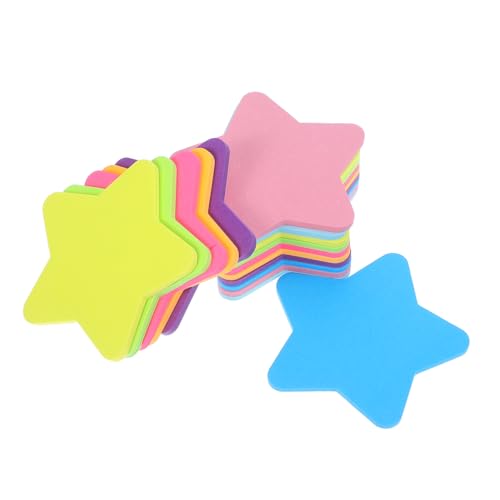 DOITOOL 16 Stück Teiliges Bunte Selbstklebende Haftnotizen in Sternform Leuchtende Farben Glatt Beschichtetes Papier Zuverlässiger Klebstoff und Tragbar für Büro Schule und Alltag DOITOOL 16 Stück Teiliges Bunte Selbstklebende Haftnotizen in Sternform Leuchtende Farben Glatt Beschichtetes Papier Zuverlässiger Klebstoff und Tragbar für Büro Schule und Alltag von DOITOOL