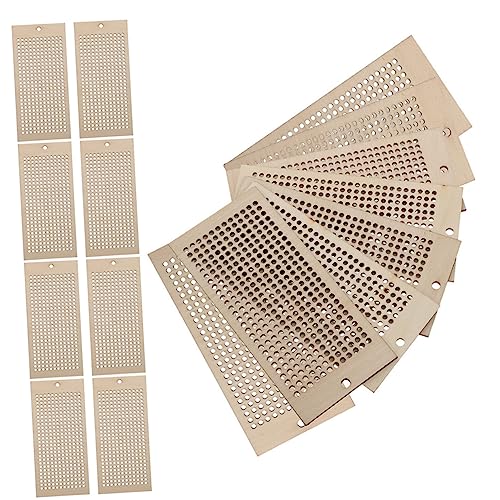 DOITOOL 16 Stück Teiliges Holz Lesezeichen mit Vorgebohrten Löchern Diy Bastelset für Handgemachte Hohlgearbeitete Buchzeichen Leicht und Stabil Personalisierbar für Kreative Dekoration DOITOOL 16 Stück Teiliges Holz Lesezeichen mit Vorgebohrten Löchern Diy Bastelset für Handgemachte Hohlgearbeitete Buchzeichen Leicht und Stabil Personalisierbar für Kreative Dekoration von DOITOOL