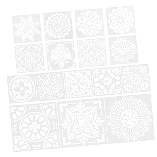DOITOOL 16 Stück Teiliges Mandala Schablonen Wiederverwendbare Malvorlagen für Diy Wanddekoration Graffiti und Handwerk Hochwertige Pet Material Muster für Projekte DOITOOL 16 Stück Teiliges Mandala Schablonen Wiederverwendbare Malvorlagen für Diy Wanddekoration Graffiti und Handwerk Hochwertige Pet Material Muster für Projekte von DOITOOL