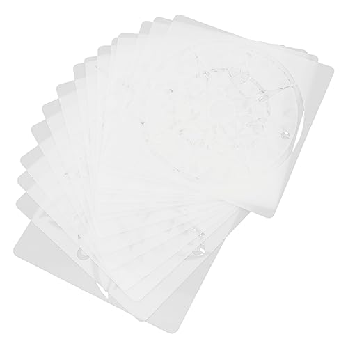 DOITOOL 16 Stück Teiliges Mandala Schablonen aus Pet Wiederverwendbare Malvorlagen für DIY Handwerk Präzise Zeichenvorlagen Leicht zu Reinigen für Wandmalerei und Kreative Bastelprojekte DOITOOL 16 Stück Teiliges Mandala Schablonen aus Pet Wiederverwendbare Malvorlagen für DIY Handwerk Präzise Zeichenvorlagen Leicht zu Reinigen für Wandmalerei und Kreative Bastelprojekte von DOITOOL