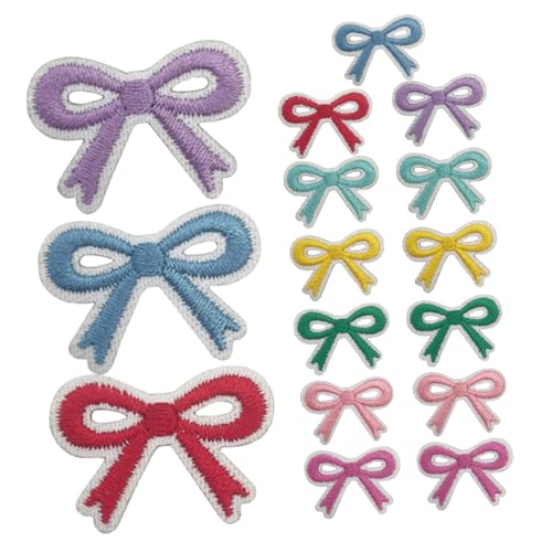 DOITOOL 16 Stück Teiliges Selbstklebende Schleifen-patches Bestickte Bowknot Applikationen aus Strapazierfähigem Polyester Vielseitig für Kleidung Schuhe Rucksäcke und DIY Dekorationen DOITOOL 16 Stück Teiliges Selbstklebende Schleifen-patches Bestickte Bowknot Applikationen aus Strapazierfähigem Polyester Vielseitig für Kleidung Schuhe Rucksäcke und DIY Dekorationen von DOITOOL
