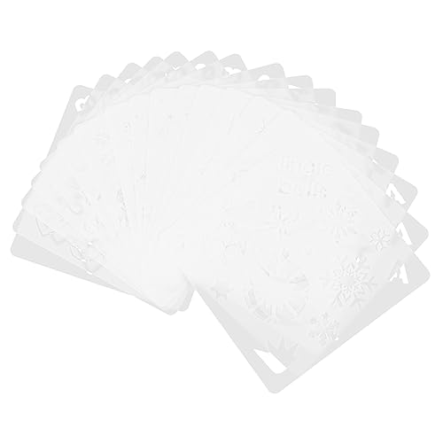DOITOOL 16 Stück Teiliges Weihnachts Schablonen Wiederverwendbare Malschablonen für Diy Zeichnungen Kreative Bastelvorlagen für Gestalten von Weihnachtskarten und Dekorationen DOITOOL 16 Stück Teiliges Weihnachts Schablonen Wiederverwendbare Malschablonen für Diy Zeichnungen Kreative Bastelvorlagen für Gestalten von Weihnachtskarten und Dekorationen von DOITOOL