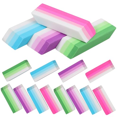 DOITOOL 16 Stück Teiliges von Radiergummis für Ergonomische Zeichenradierer für Zeichnung für Schule und Büro Minimaler Rückstand Vielseitig Einsetzbar DOITOOL 16 Stück Teiliges von Radiergummis für Ergonomische Zeichenradierer für Zeichnung für Schule und Büro Minimaler Rückstand Vielseitig Einsetzbar von DOITOOL