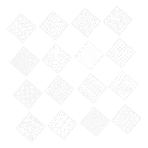 DOITOOL 16 Teilige Geometrische Zeichenvorlage DIY Malschablone Vorlagen Für Geometrische Formen Malschablonen Ausgehöhlte Malvorlagen Mini Schablonen Geometrische Schablonen The DOITOOL 16 Teilige Geometrische Zeichenvorlage DIY Malschablone Vorlagen Für Geometrische Formen Malschablonen Ausgehöhlte Malvorlagen Mini Schablonen Geometrische Schablonen The von DOITOOL