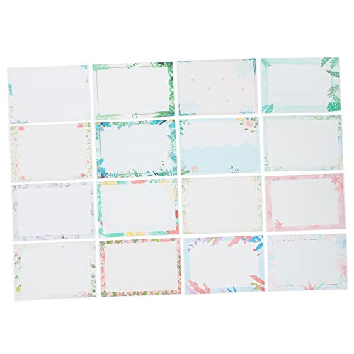 DOITOOL 160 Stück Blumenrand Briefpapier mit Grünem Muster Schreibpapier für Briefe Gedichte und Notizen und Glattes Vielseitig Einsetzbar für Zuhause und Schule von DOITOOL