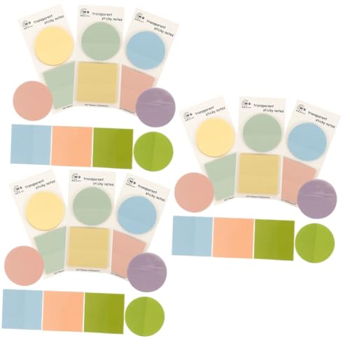 DOITOOL 18 Sätze Haftnotiz Memo Notepad -Aufkleber Pads Formen Notizbilder dekorative Buchregister Notizblöcke aus Kunststoff bequeme Klebelaschen Aufklebernote Notizblock süß das Haustier von DOITOOL