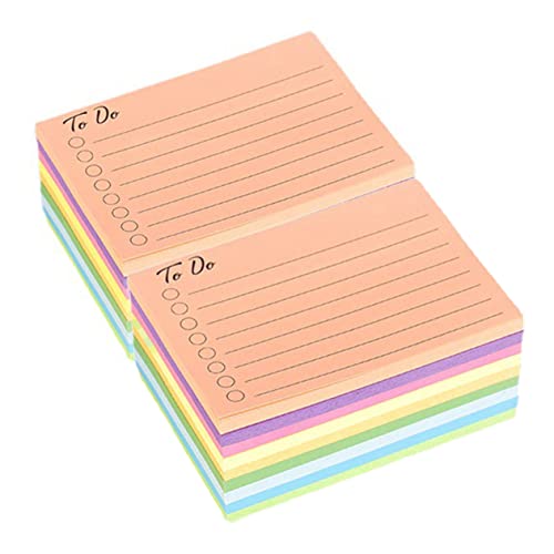 DOITOOL 18 Stück Farbige Haftnotizen Leer Transparent Aufkleber Für Büronotizen Pastell Notizblock Aufzeichnen Schwarze Karteikartenteiler Markierungen Weiße Ordner Fluoreszierendes Papier DOITOOL 18 Stück Farbige Haftnotizen Leer Transparent Aufkleber Für Büronotizen Pastell Notizblock Aufzeichnen Schwarze Karteikartenteiler Markierungen Weiße Ordner Fluoreszierendes Papier von DOITOOL