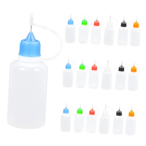 DOITOOL 18 Stück Ölflasche Nadelapplikator Nachfüllbare Squeeze-flaschen Bastelkleber Flasche Drücken Klein Einfach Nadeln Schlank Groß Mini-quetschflasche Rostfreier Stahl DOITOOL 18 Stück Ölflasche Nadelapplikator Nachfüllbare Squeeze-flaschen Bastelkleber Flasche Drücken Klein Einfach Nadeln Schlank Groß Mini-quetschflasche Rostfreier Stahl von DOITOOL