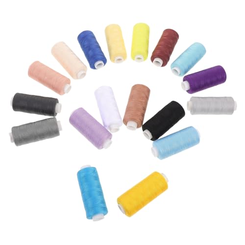 DOITOOL 18 Stück Polyester Nähmaschinen Spulen und Bobbins für Hand und Maschinenstich für Diy Projekte und Reparaturen Vielseitig Einsetzbar DOITOOL 18 Stück Polyester Nähmaschinen Spulen und Bobbins für Hand und Maschinenstich für Diy Projekte und Reparaturen Vielseitig Einsetzbar von DOITOOL