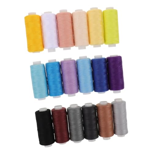 DOITOOL 18 Stück Polyester Spulen für Hand und Maschinennähprojekte Vielseitige Farben für Kreative Diy Reparaturen und Stoffarbeiten DOITOOL 18 Stück Polyester Spulen für Hand und Maschinennähprojekte Vielseitige Farben für Kreative Diy Reparaturen und Stoffarbeiten von DOITOOL