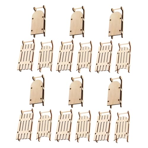 DOITOOL 18 Stück Teiliges Mini-holz DIY Weihnachtsbaumschmuck Vielseitige Hängende Miniatur-schlitten für Weihnachtsdeko Hochzeiten und Festliche Bastelprojekte DOITOOL 18 Stück Teiliges Mini-holz DIY Weihnachtsbaumschmuck Vielseitige Hängende Miniatur-schlitten für Weihnachtsdeko Hochzeiten und Festliche Bastelprojekte von DOITOOL