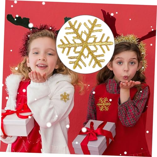 DOITOOL 18 Stück Teiliges Schneeflocken Aufnäher aus Strapazierfähigem Stoff Bunte Weihnachtsdeko Patches zum Nähen und Basteln für Kinderkleidung und Festliche Diy Projekte DOITOOL 18 Stück Teiliges Schneeflocken Aufnäher aus Strapazierfähigem Stoff Bunte Weihnachtsdeko Patches zum Nähen und Basteln für Kinderkleidung und Festliche Diy Projekte von DOITOOL