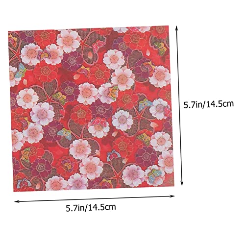 DOITOOL 180 Blatt Doppelseitiges Origami Papier Quadratisches Diy Bastelpapier für Kreative Projekte für Scrapbooking und Kinderhandwerk pro Packung Leuchtende Farben Reißfest und von DOITOOL