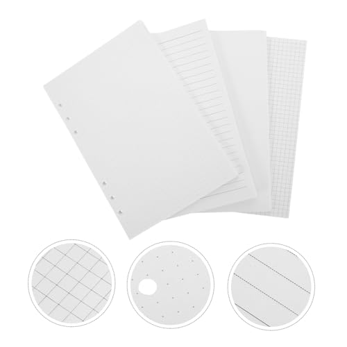 DOITOOL 180 Teiliges Nachfüllpapier mit Handliches Planerpapier in Elfenbeinweiß Linierten Gepunkteten Karierten und Blanko Passend für Ring Ordner Vielseitig für Notizen und Planung DOITOOL 180 Teiliges Nachfüllpapier mit Handliches Planerpapier in Elfenbeinweiß Linierten Gepunkteten Karierten und Blanko Passend für Ring Ordner Vielseitig für Notizen und Planung von DOITOOL