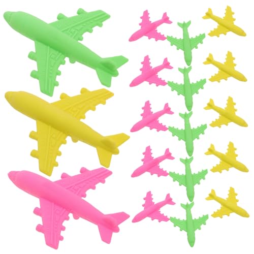 DOITOOL 18Stücke Flugzeug Radiergummis für Schreibwaren Lustige Schülerpreise und Tischdeko aus Langlebigem Material DOITOOL 18Stücke Flugzeug Radiergummis für Schreibwaren Lustige Schülerpreise und Tischdeko aus Langlebigem Material von DOITOOL