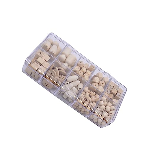 DOITOOL 1Packung Holzperlen im Vielseitige DIY Abstandsperlen für Schmuckherstellung für Bastelprojekte und Heimdekoration DOITOOL 1Packung Holzperlen im Vielseitige DIY Abstandsperlen für Schmuckherstellung für Bastelprojekte und Heimdekoration von DOITOOL