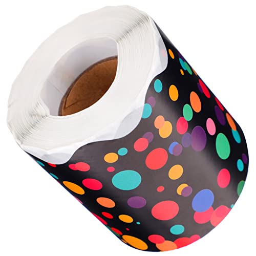 DOITOOL 1Rolle Kunterbunte Klebefolie Für Pinnwände Strapazierfähige Grenzaufkleber Für Kreative Wanddekoration Selbstklebende Dekorationsstreifen Für Klassenzimmer DOITOOL 1Rolle Kunterbunte Klebefolie Für Pinnwände Strapazierfähige Grenzaufkleber Für Kreative Wanddekoration Selbstklebende Dekorationsstreifen Für Klassenzimmer von DOITOOL