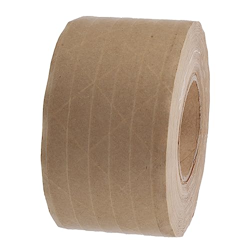 DOITOOL 1Rolle Multifunktionales Wasseraktiviertes Klebeband Hochleistungs Paketband Für Versand Und Lagerung Robustes Kraftpapier Für Sichere Versiegelung DOITOOL 1Rolle Multifunktionales Wasseraktiviertes Klebeband Hochleistungs Paketband Für Versand Und Lagerung Robustes Kraftpapier Für Sichere Versiegelung von DOITOOL