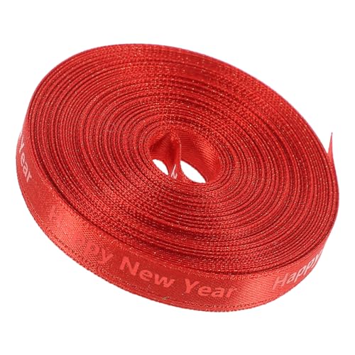 DOITOOL 1Rolle Multifunktions Geschenkband Für Neujahr Und Weihnachten Schneidbares Dekorationsband Yards Geschenkverpackungen Bastelprojekte Und Heimdekorationen von DOITOOL