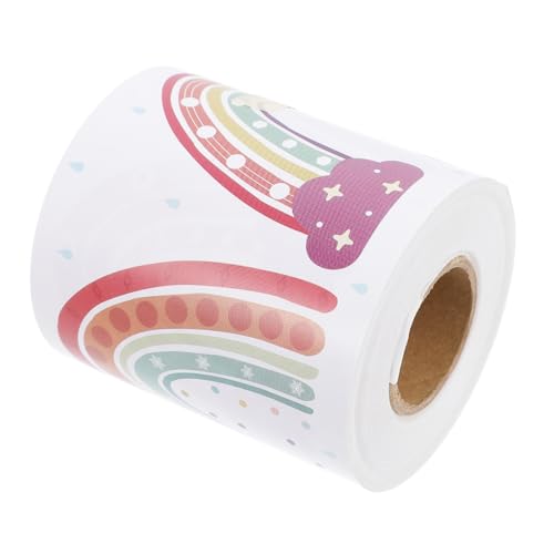 DOITOOL 1Rolle Rainbow Classroom Board Border Aufkleber Dekorative Tafelaufkleber für Schulanfang und Partys für Lehrer und Klassenzimmerdekoration DOITOOL 1Rolle Rainbow Classroom Board Border Aufkleber Dekorative Tafelaufkleber für Schulanfang und Partys für Lehrer und Klassenzimmerdekoration von DOITOOL