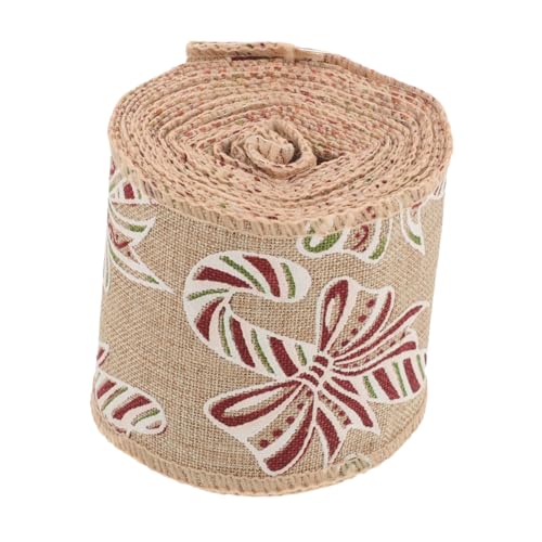 DOITOOL 1Rolle Weihnachtliches Dekorationsband Jute DIY Bastelbedarf Für Feiertagsdekoration Rustikaler Stil Für Hochzeiten Und Weihnachtsfeiern DOITOOL 1Rolle Weihnachtliches Dekorationsband Jute DIY Bastelbedarf Für Feiertagsdekoration Rustikaler Stil Für Hochzeiten Und Weihnachtsfeiern von DOITOOL