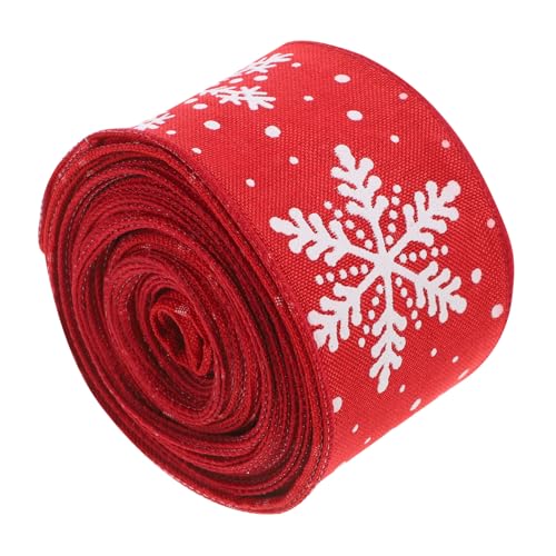 DOITOOL 1Rolle Weihnachts Hanfband Mit Muster Dekoratives Geschenkband Für Geschenkschachteln Hochzeiten Und Weihnachtsdeko Stilvolles DIY Material DOITOOL 1Rolle Weihnachts Hanfband Mit Muster Dekoratives Geschenkband Für Geschenkschachteln Hochzeiten Und Weihnachtsdeko Stilvolles DIY Material von DOITOOL