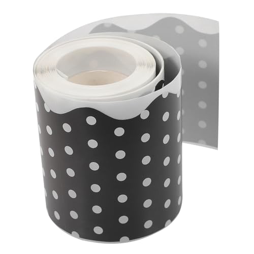 DOITOOL 1Rolle Wellenförmige Aufkleber Für Pinnwände Grenzpapier Mit Entzückendem Design Für Büro Und Schule Selbstklebende Dekoration Für Notizen Und Erinnerungen von DOITOOL