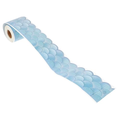DOITOOL 1Rolle Wellenförmiger Grenzdekor Aufkleber Für Runde Muster Bordüre Für Klassenzimmer Zur Verschönerung Von Pinnwänden Und Wänden DOITOOL 1Rolle Wellenförmiger Grenzdekor Aufkleber Für Runde Muster Bordüre Für Klassenzimmer Zur Verschönerung Von Pinnwänden Und Wänden von DOITOOL