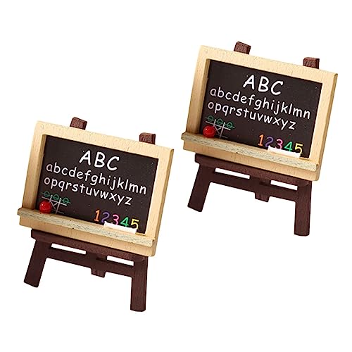 DOITOOL 1Satz Holz Staffelei Mit Mini Blackboard Puppenhaus Zubehör Für Miniaturszenen Teiliges Für Spielzeuggestaltung DOITOOL 1Satz Holz Staffelei Mit Mini Blackboard Puppenhaus Zubehör Für Miniaturszenen Teiliges Für Spielzeuggestaltung von DOITOOL