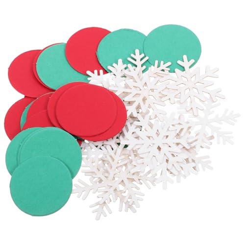 DOITOOL 1Satz Konfetti für Weihnachten Tischdeko Partyzubehör Umweltfreundliches Konfetti für Festliche Feiern für Winterdekoration von DOITOOL