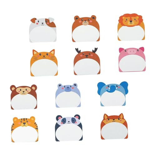 DOITOOL 1Satz Selbstklebende Notizblöcke im Kawaii Tierdesign Haftnotizen für Schule und Büro Dekorative Notizblöcke Verschiedenen Tierformen Süßes Schulmaterial DOITOOL 1Satz Selbstklebende Notizblöcke im Kawaii Tierdesign Haftnotizen für Schule und Büro Dekorative Notizblöcke Verschiedenen Tierformen Süßes Schulmaterial von DOITOOL