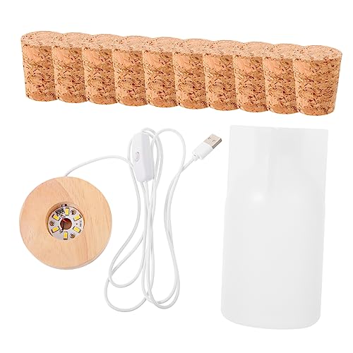 DOITOOL 1Satz Silikon Form Set Kristallopoxidformen für DIY LED Nachtlichter Teiliges Set mit Lampensteckern und Warmgelbem Sockel Praktisch und Langlebig DOITOOL 1Satz Silikon Form Set Kristallopoxidformen für DIY LED Nachtlichter Teiliges Set mit Lampensteckern und Warmgelbem Sockel Praktisch und Langlebig von DOITOOL