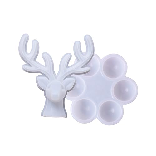 DOITOOL 1Satz Silikon Schmuck Aufbewahrungsbox Form DIY Eierform für Ohrringe Praktische Silikon Gießform für Speicherlösungen Langlebig und Einfach zu Reinigen von DOITOOL