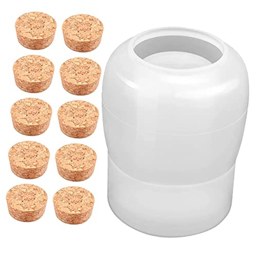 DOITOOL 1Satz Silikonform für Aufbewahrungsflasche mit DIY Epoxidharz Gussform für Schmuck Süßigkeiten und Wiederverwendbar Leicht zu Reinigen für Harz Anfänger DOITOOL 1Satz Silikonform für Aufbewahrungsflasche mit DIY Epoxidharz Gussform für Schmuck Süßigkeiten und Wiederverwendbar Leicht zu Reinigen für Harz Anfänger von DOITOOL