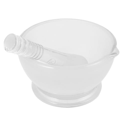 DOITOOL 1Satz Stößel und Glasschüssel Set Glasbehälter mit Stößel für Labor Langlebig Rutschfester für Mahlen von Gewürzen und Kräutern DOITOOL 1Satz Stößel und Glasschüssel Set Glasbehälter mit Stößel für Labor Langlebig Rutschfester für Mahlen von Gewürzen und Kräutern von DOITOOL