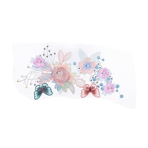 DOITOOL 1Stück Bestickter Patch Aufkleber Applique DIY Stoffapplikation für Kleidung Taschen und Handwerk Langlebiges Design Bunten Farben für Projekte DOITOOL 1Stück Bestickter Patch Aufkleber Applique DIY Stoffapplikation für Kleidung Taschen und Handwerk Langlebiges Design Bunten Farben für Projekte von DOITOOL