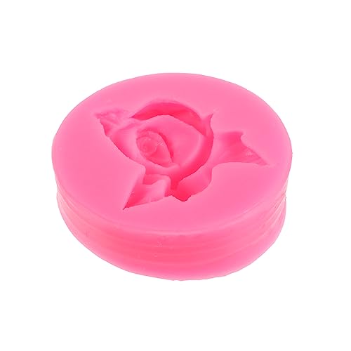 DOITOOL 1Stück Rosen Silikonform Für Fondant Kuchen Und Seifenherstellung Langlebig Für Hochzeiten Und Dekorationen Rosa von DOITOOL