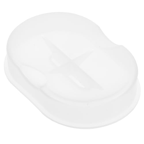 DOITOOL 1Stück Silikon DIY Werkzeug Ellipse Seifenkasten Form Silikonform für Seifenaufbewahrung Wiederverwendbar und Leicht zu Reinigen für Zuhause oder Geschäftsanwendungen von DOITOOL