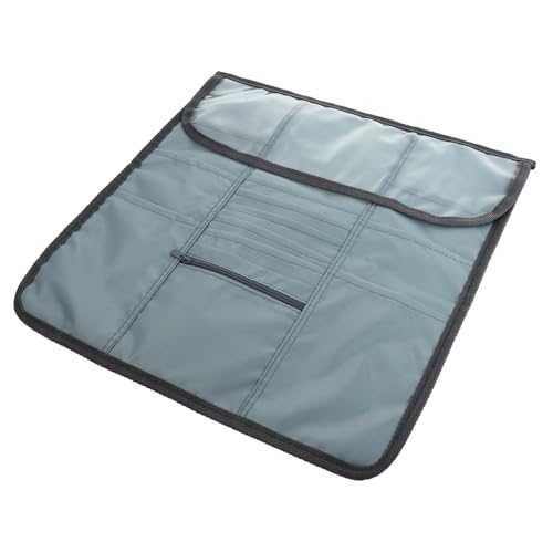 DOITOOL 1Stück Stricknadel Organizer Robuster Häkelnadelbeutel mit Platz für Gängigen Häkelnadelgrößen für Unterwegs und Handgefertigte von DOITOOL