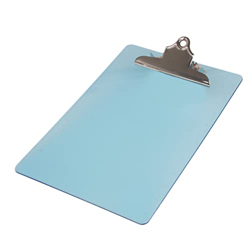 DOITOOL 1Stück Zwischenablage Transparent Clip Papierhalter für Schule und Büro Leicht und Robust mit Glatter Oberfläche und Abgerundeten Ecken für Notizen und Memos DOITOOL 1Stück Zwischenablage Transparent Clip Papierhalter für Schule und Büro Leicht und Robust mit Glatter Oberfläche und Abgerundeten Ecken für Notizen und Memos von DOITOOL